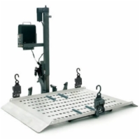 AmeriGlide Full Platform Power Wheelchair Lift with Battery