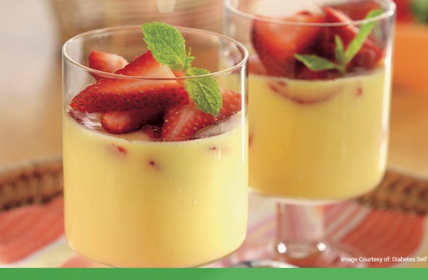 strawberry orange cups