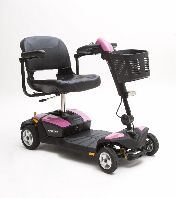 Pride 4 Wheel GoGo LX with CTS Pearl Pink Color Shroud