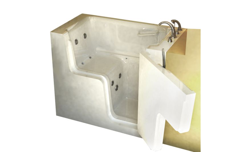 Sanctuary Medium Wheelchair Access Walk-In Tub | AmeriGlide Walk ...  Sanctuary Medium Wheelchair Access Walk In Tub