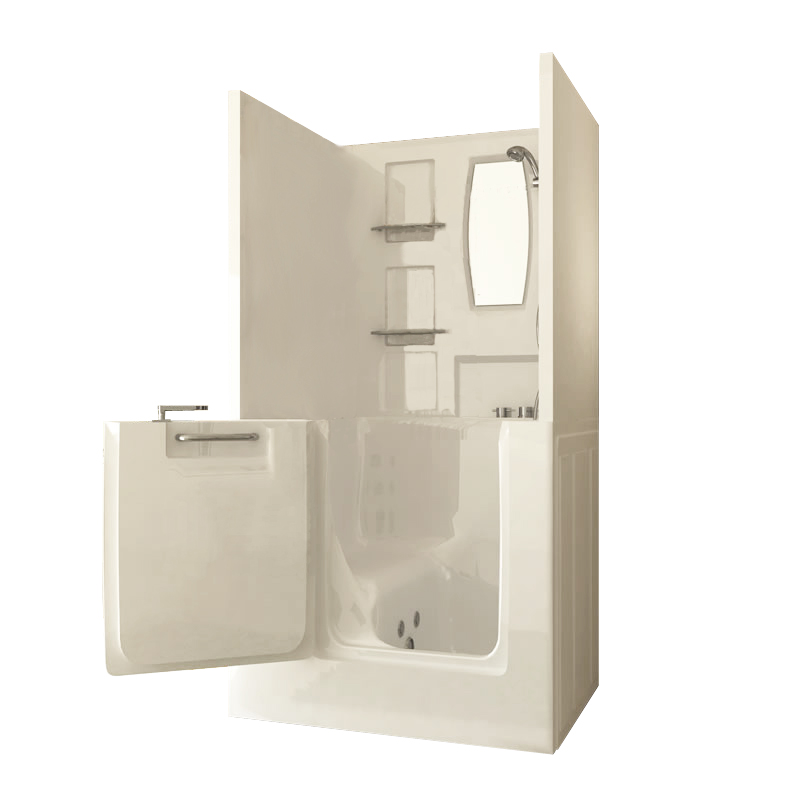 Walk In Tubs & Bathtub Conversion Kits | AmeriGlide Accessibiility  Sanctuary Small Shower Enclosure Walk In Tub