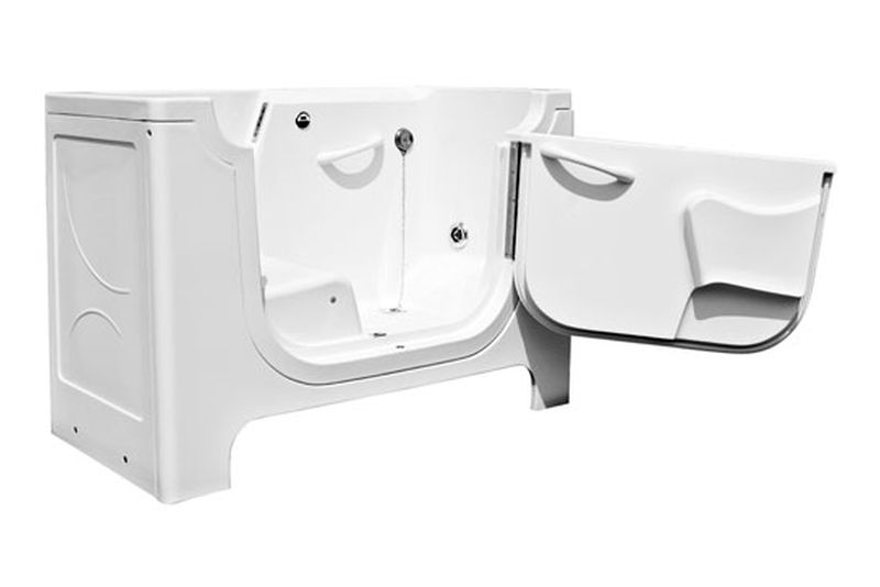 Sanctuary Large Wheelchair Access WalkIn Tub AmeriGlide Walk In Tubs