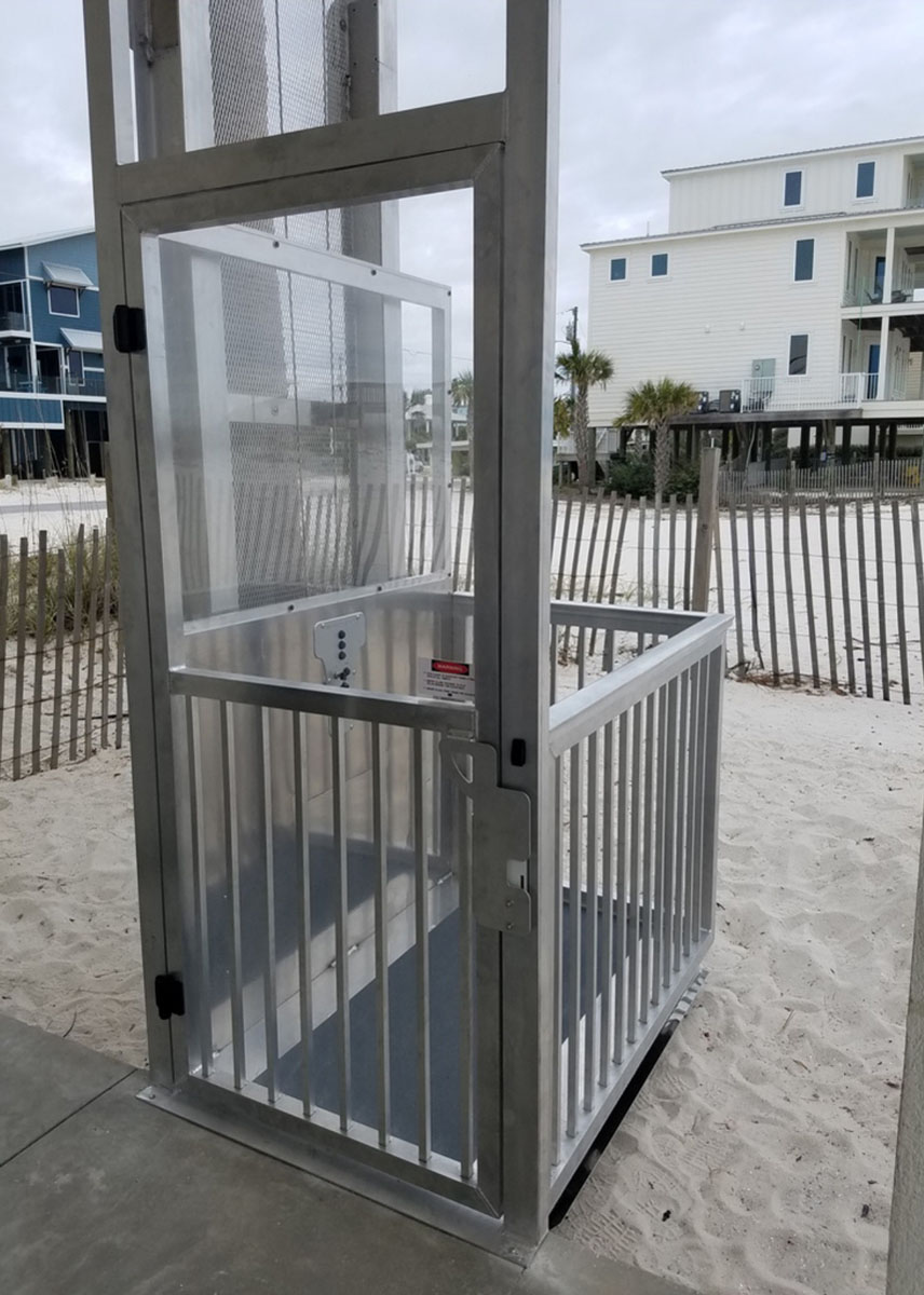 outdoor residential elevators on Ameriglide Outdoor Elevator