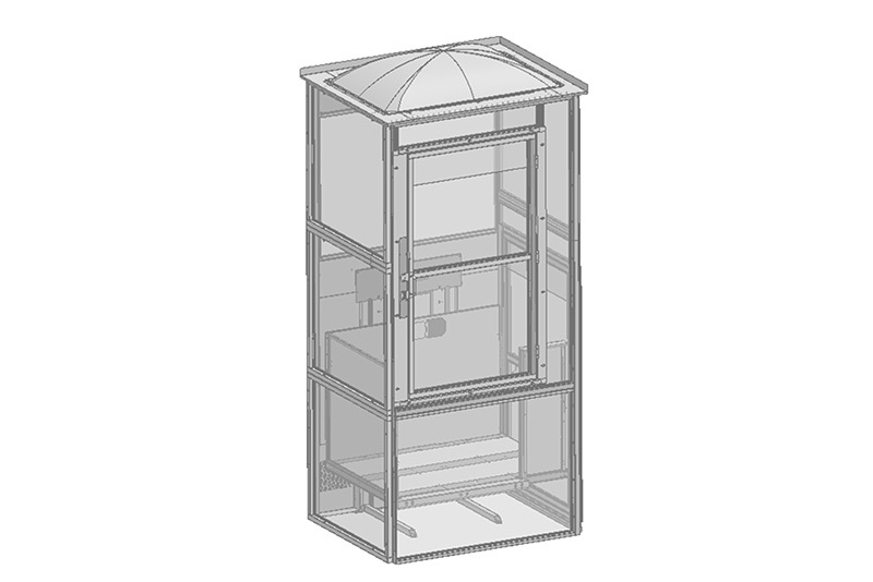 Drawing of Stratos Enclosed