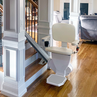 Rave 2 Straight Stair Lift Installation