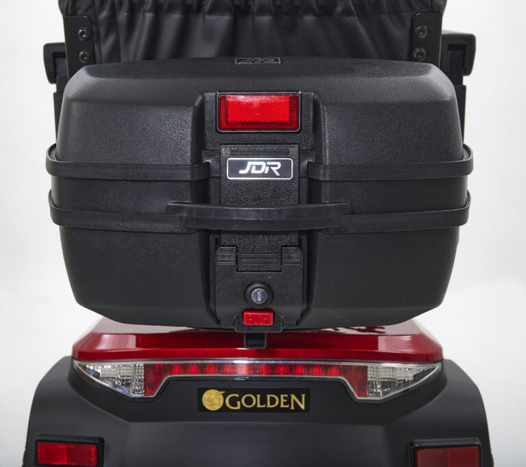 Rear Lights and Water Resistant Storage