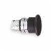 C15 - Black round 40mm Button