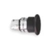 C15 - Black round 40mm Button
