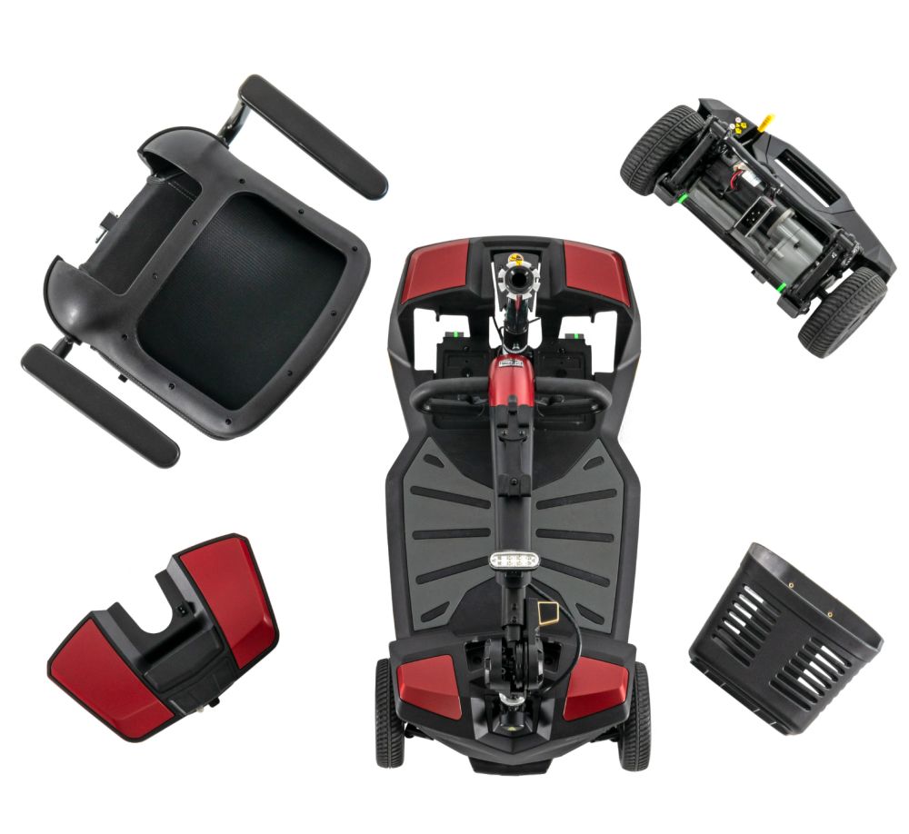 Shown Disassembled